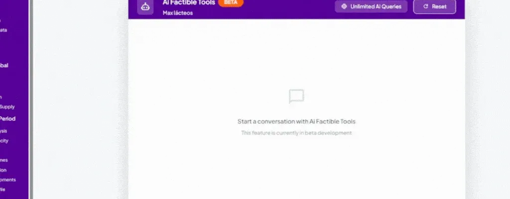 KI bei Factible Tools – Wir stellen vor: AI Copilot – Intelligenz, die die Entscheidungsfindung verbessert